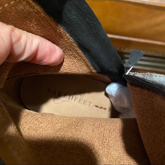 New Naked Feet Women’s Leopard Print Ankle Boots - Picture 9 of 9